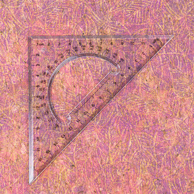 Embossed Cork Fabric – Pink & Purple Fern Leaf Pattern COF-649
