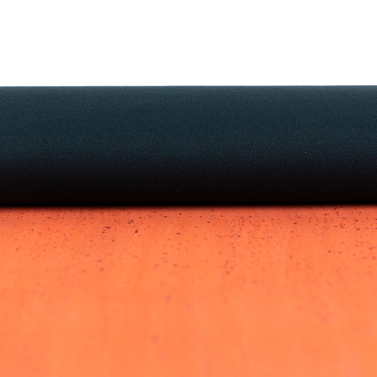 Bright Orange Natural Cork Fabric – 2026NEW GENERATION BACKING COF-821