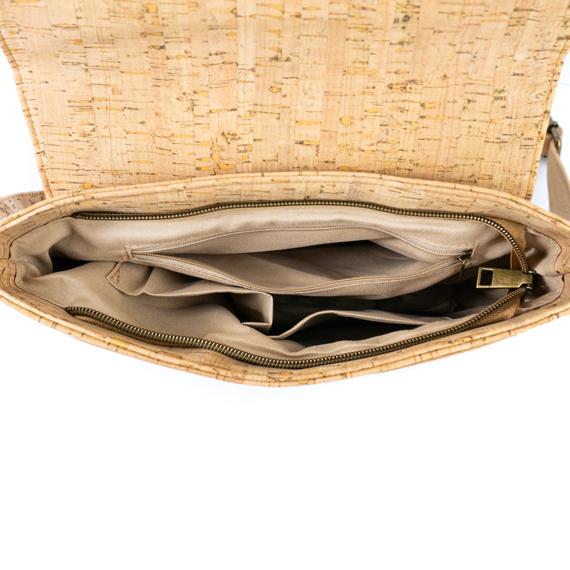 Mandala Pattern Cork Crossbody Bag BAGD-606