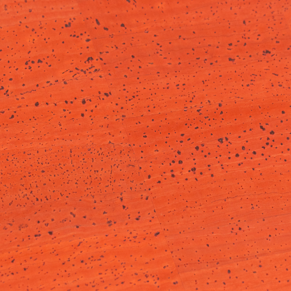 Bright Orange Natural Cork Fabric – 2026NEW GENERATION BACKING COF-821