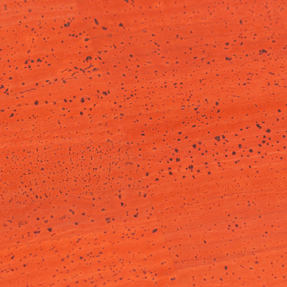 Bright Orange Natural Cork Fabric – 2026NEW GENERATION BACKING COF-821