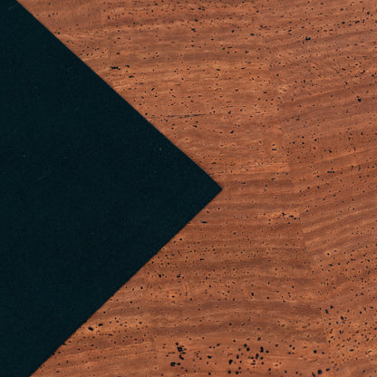 Dark Brown Natural Cork Fabric – 2026NEW GENERATION BACKING COF-819