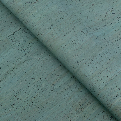 Forest Green Natural Cork Fabric – 2026NEW GENERATION BACKING COF-813