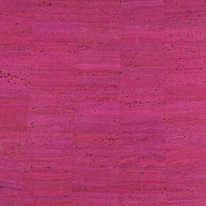 Fuchsia Heavyweight Natural Cork Fabric (580g) – 2026NEW GENERATION BACKING COF-815