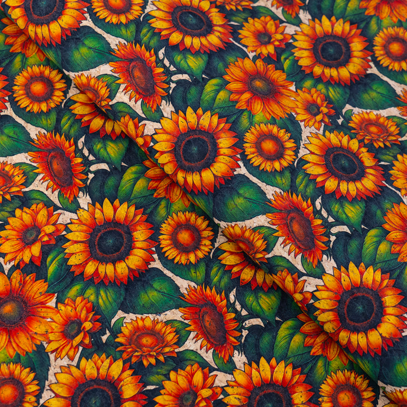Sunflower Cork Fabric COF-661