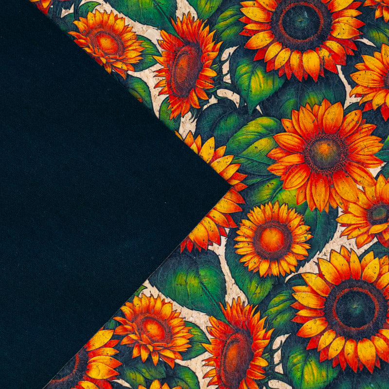 Sunflower Cork Fabric COF-661