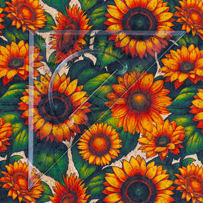 Sunflower Cork Fabric COF-661