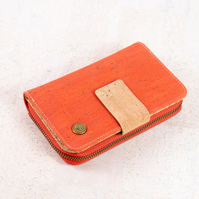 Stylish and Functional Medium-Sized Women's Cork Wallet BAG-2349