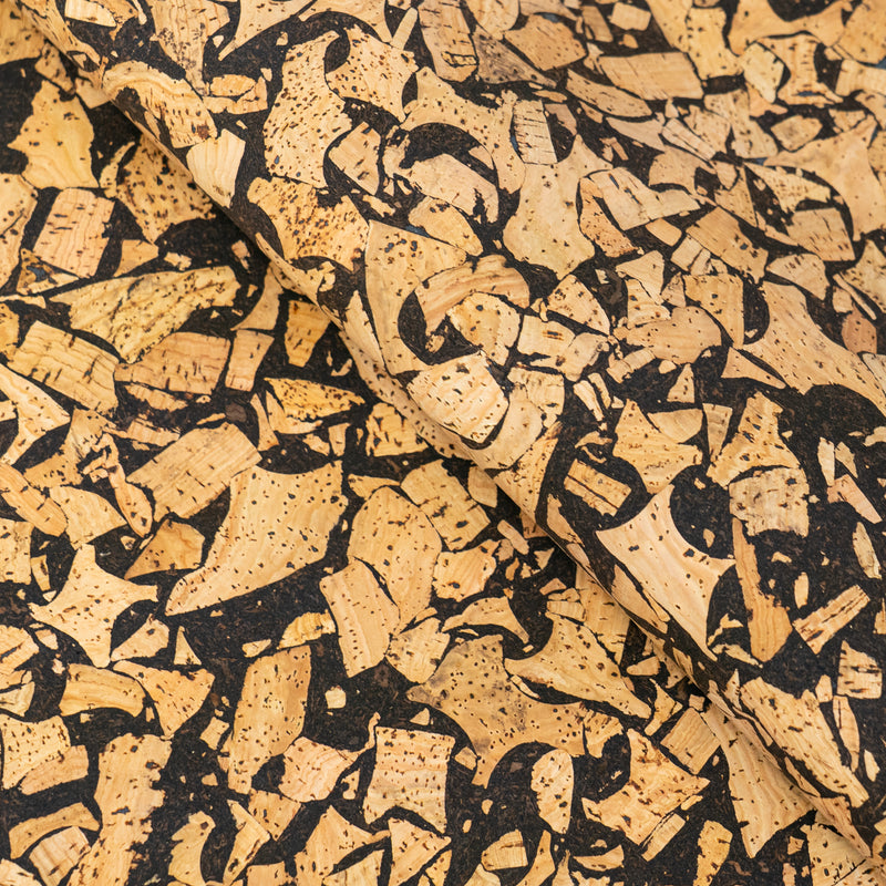 Cork Fabric Mixed with Coffee Grounds COF-652