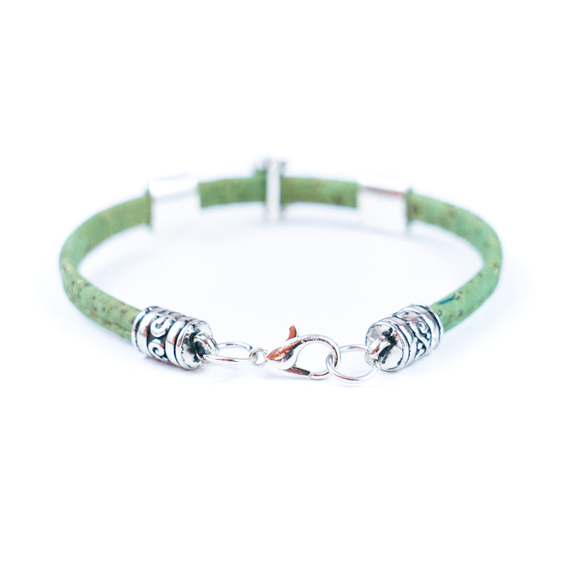 5mm flat colored cork wire and alloy hardware puppy handmade women&