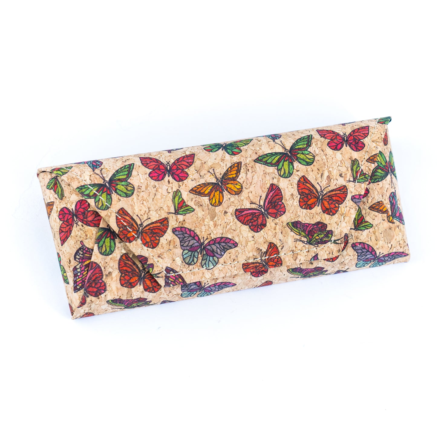 Eco Friendly Cork Hard Shell Glasses Case – 10 Units (Mixed Prints)