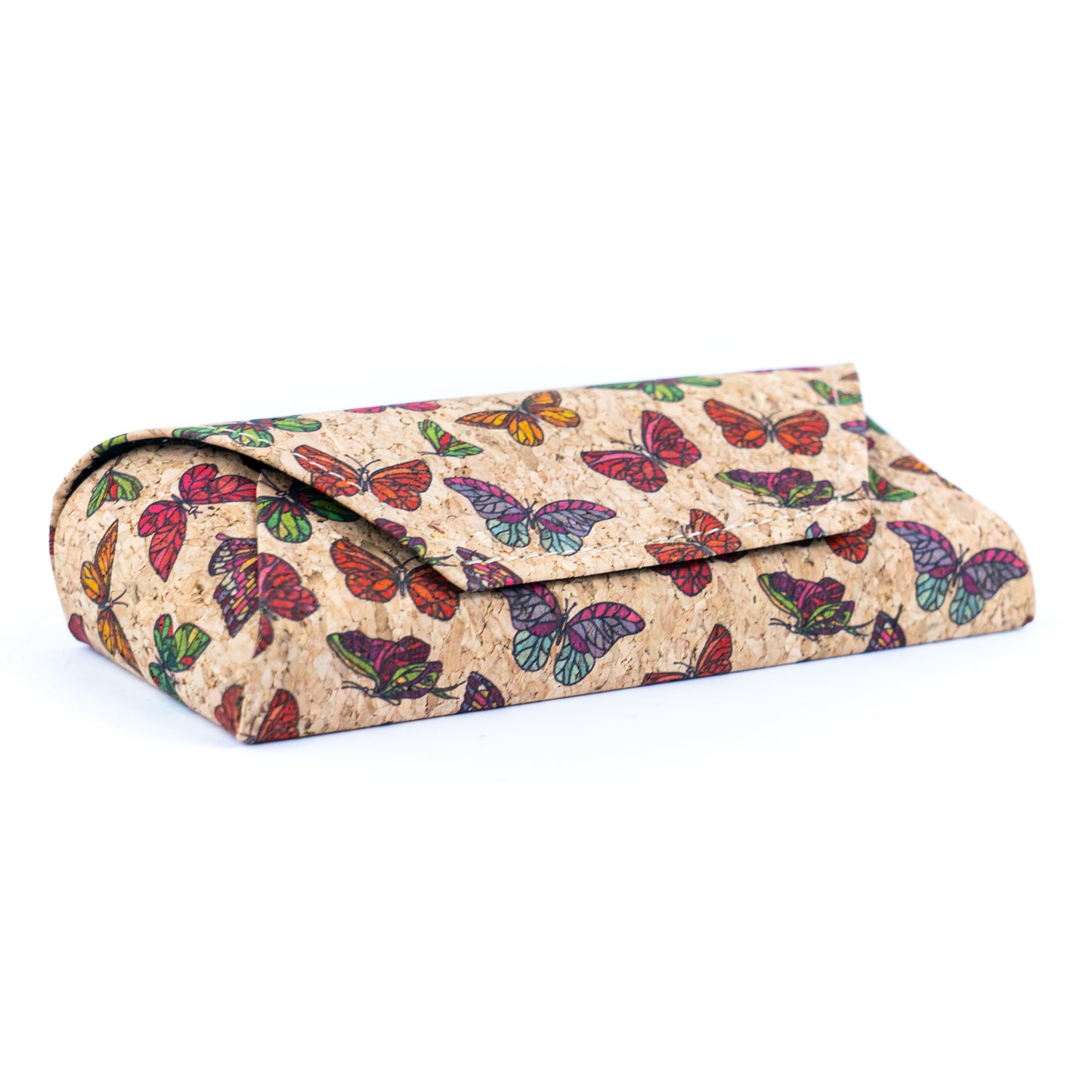 Eco Friendly Cork Hard Shell Glasses Case – 10 Units (Mixed Prints)
