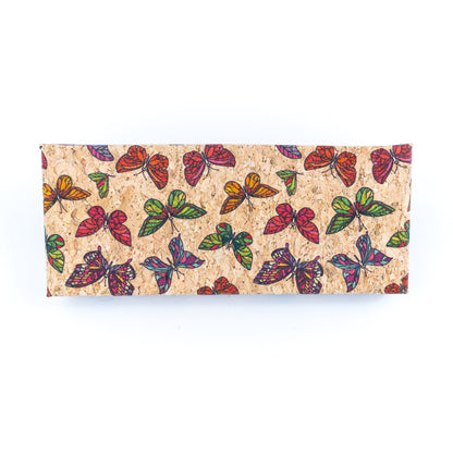 Eco Friendly Cork Hard Shell Glasses Case – 10 Units (Mixed Prints)