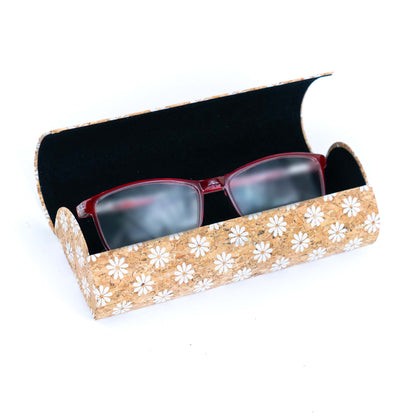 Cork Hard Shell Glasses Case L-1132-MIX-10（10units）