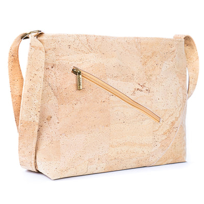 Premium Natural Cork Crossbody Bag – Thickened & Minimalist Design BAGP-292