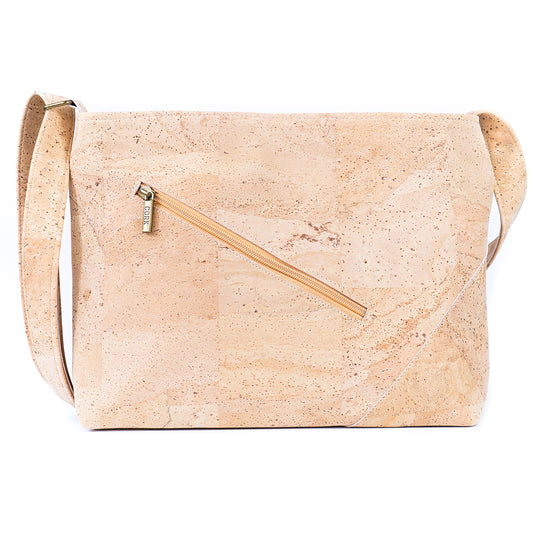 Premium Natural Cork Crossbody Bag – Thickened & Minimalist Design BAGP-292