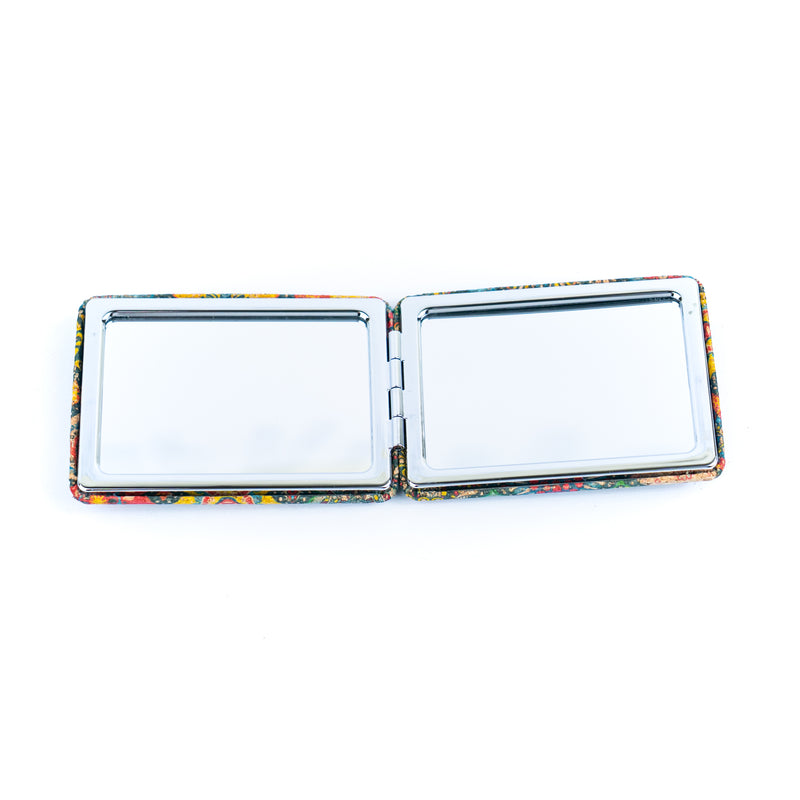 Cork Pocket Mirror – Portable Travel Makeup Mirror for Women L-1024B-MIX-10(10units)