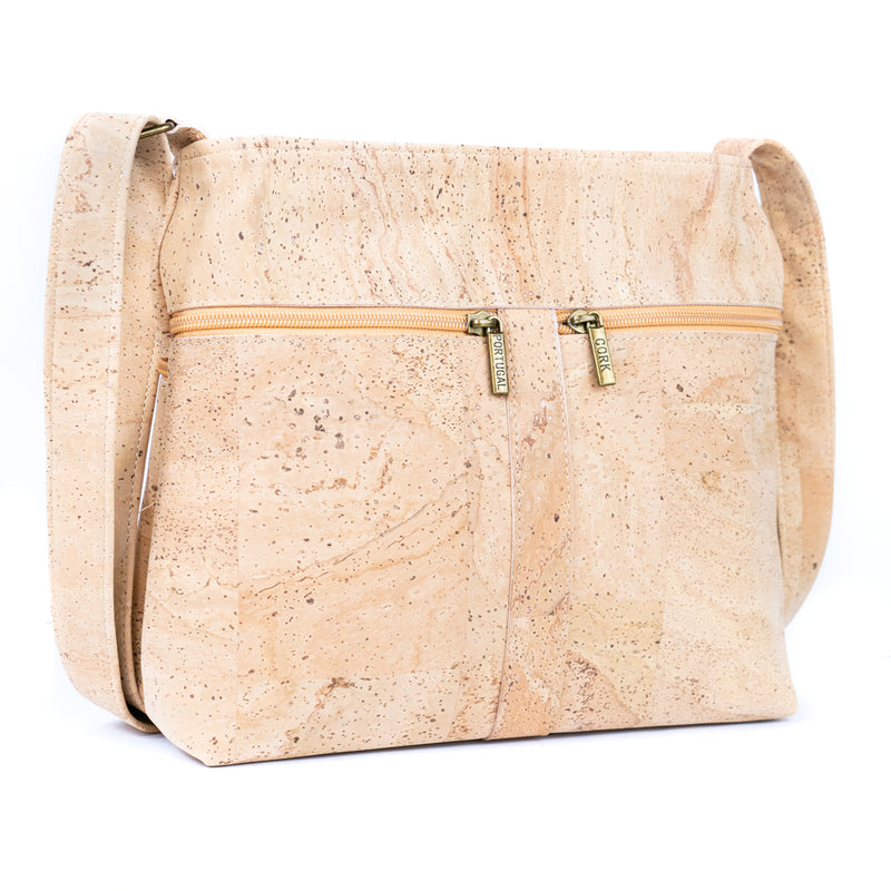 Premium Natural Cork Crossbody Bag – Thickened & Minimalist Design BAGP-293