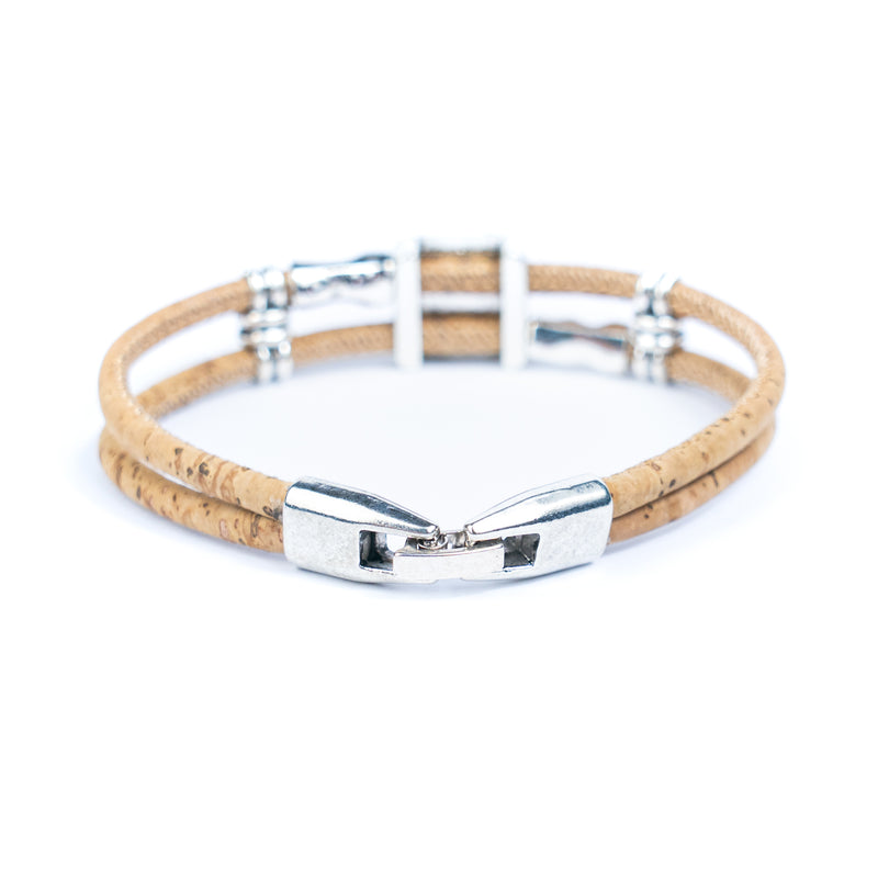 Portuguese cork bracelet · Traditional tile style cork cord handmade bracelet DBR-013-5(RANDOM)