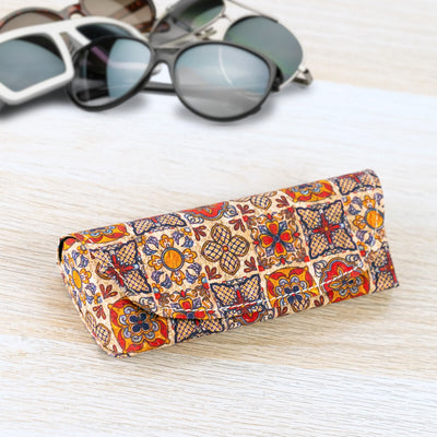 Cork Magnetic Closure Eyeglass Cases（12units）L-076B-12