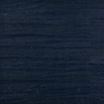 Deep Navy Blue Natural Cork Fabric – PU Backing COF-706