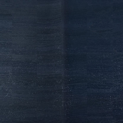 Deep Navy Blue Natural Cork Fabric – Microfiber Backing COF-707