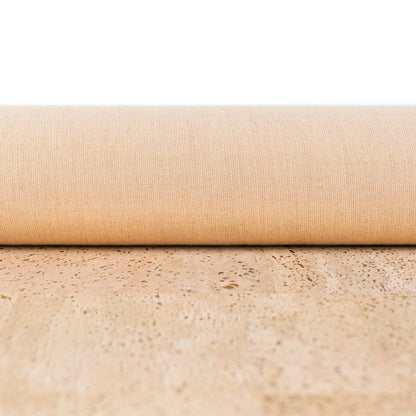 Natural Cork Fabric with Gold Flecks COF-709