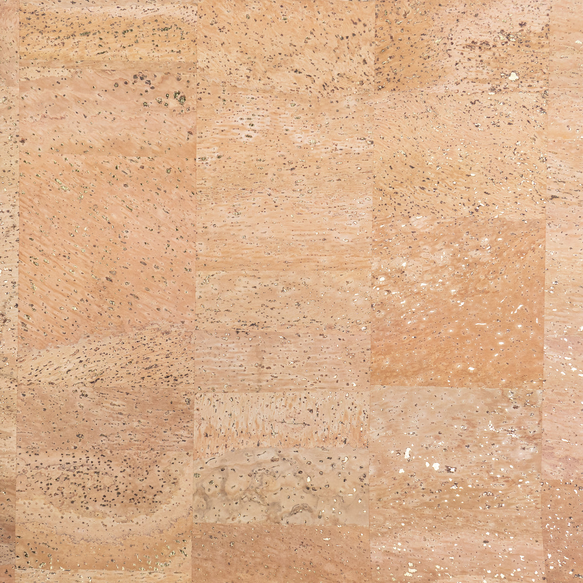Natural Cork Fabric with Gold Flecks COF-709