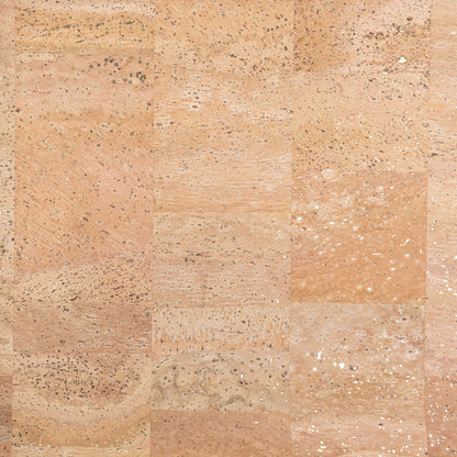 Natural Cork Fabric with Gold Flecks COF-709
