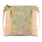 Cork Crossbody Bag with Dual Front Zippers BAGP-319