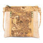 Cork Crossbody Bag with Dual Front Zippers BAGP-319