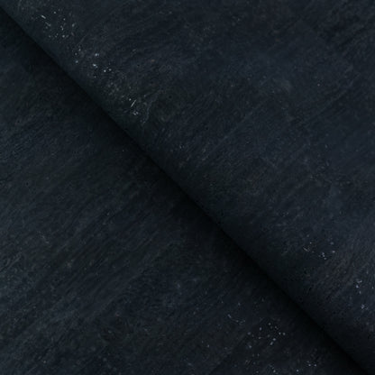 Black Natural Cork Fabric – Microfiber Backing COF-703