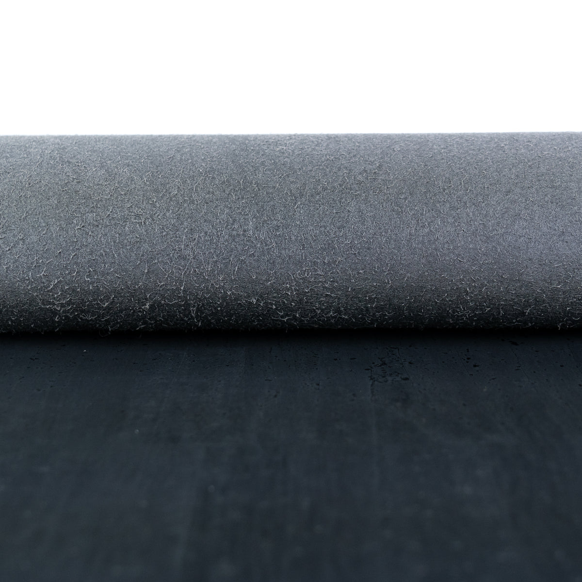 Black Natural Cork Fabric – Microfiber Backing COF-703