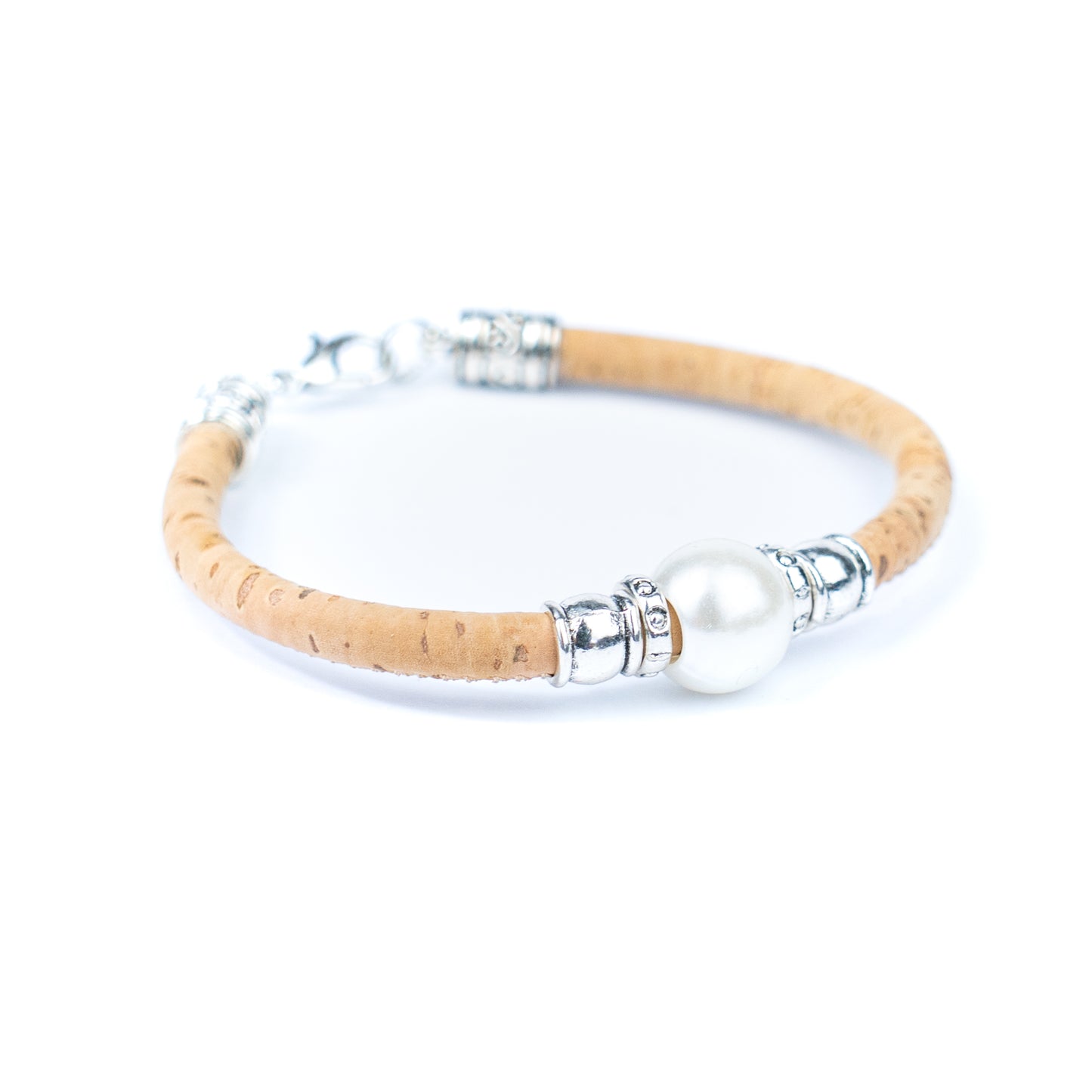 10 units Natural With plastic Pearl Beads Women Bracelet BR-100-MIX-10