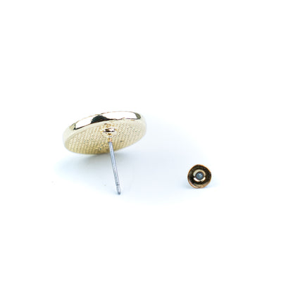 Natural Cork Round Stud Earrings Set – 6 Pairs-ER-216-MIX-6