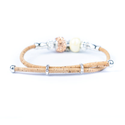 Handmade Cork Bracelet BR-424-MIX-8