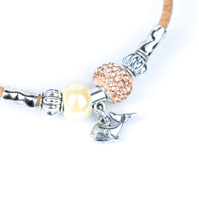 Handmade Cork Bracelet BR-424-MIX-8
