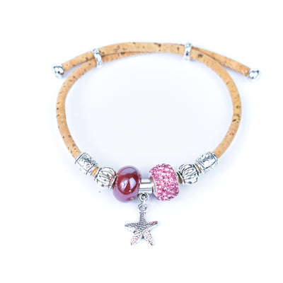 Handmade Cork Bracelet BR-424-MIX-8