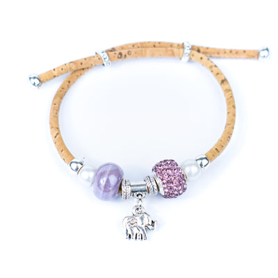 Handmade Cork Bracelet BR-424-MIX-8