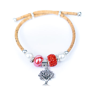 Handmade Cork Bracelet BR-424-MIX-8
