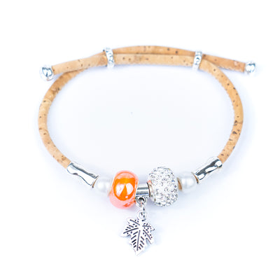 Handmade Cork Bracelet BR-424-MIX-8