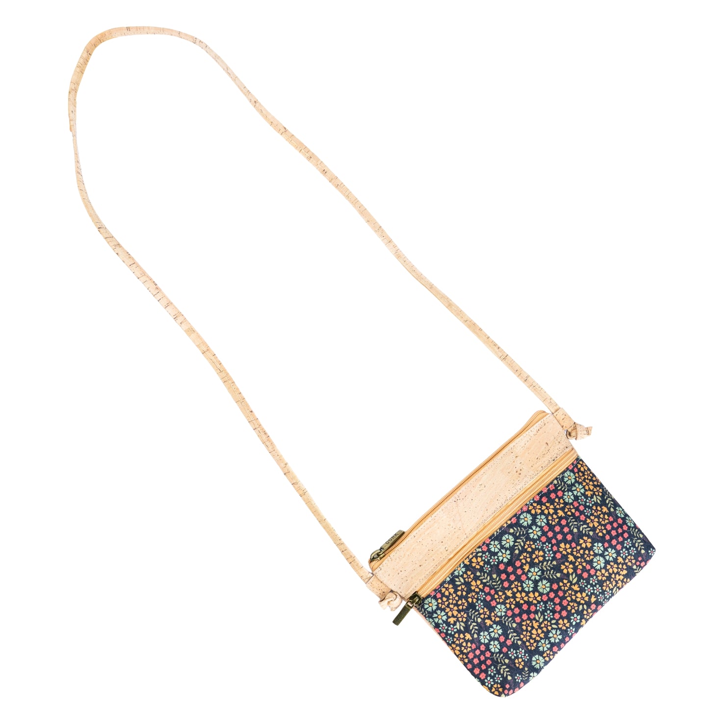 Floral Print Cork Crossbody Bag BAGP-322