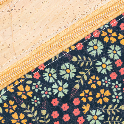 Floral Print Cork Crossbody Bag BAGP-322