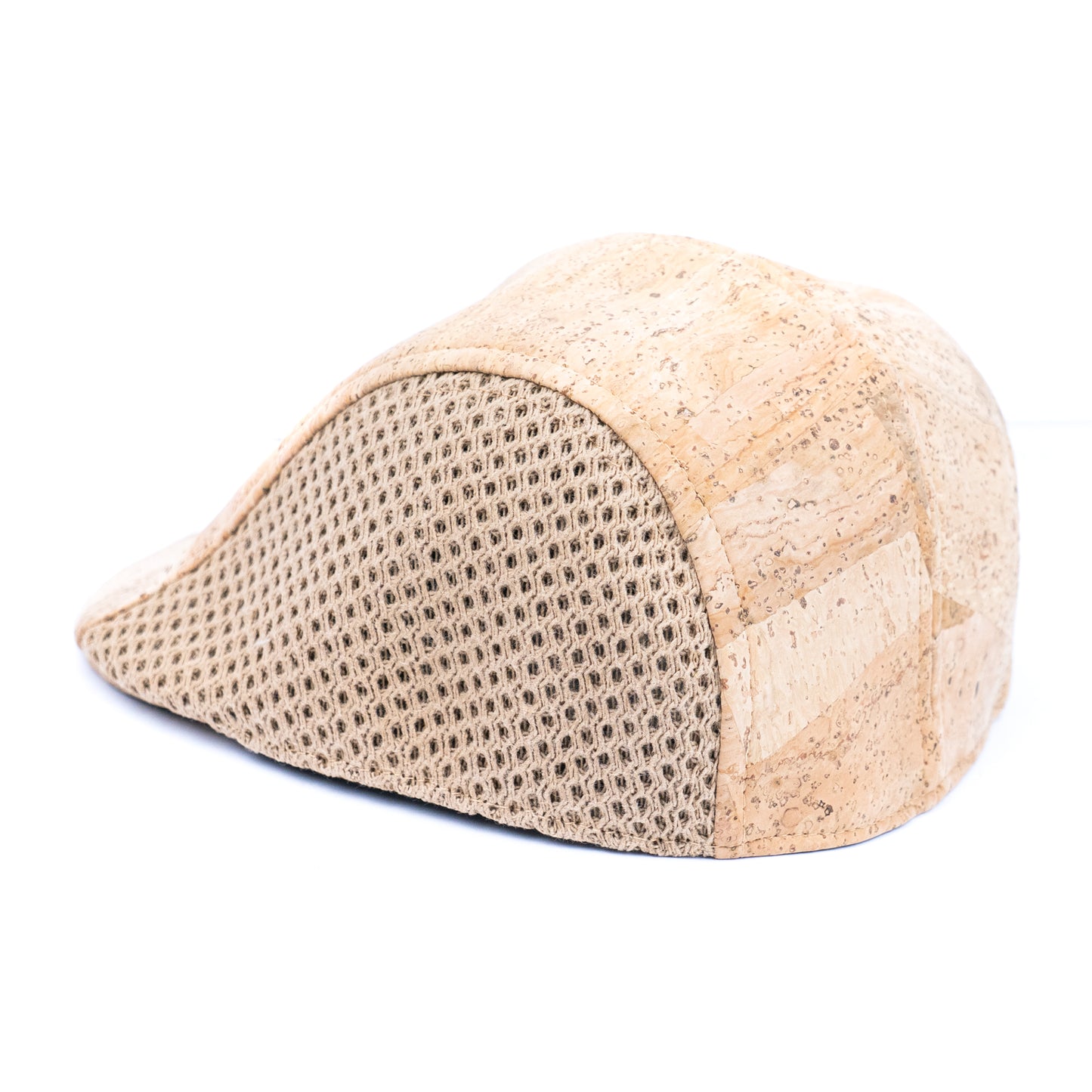 Natural Cork Flat Cap L-1105-B