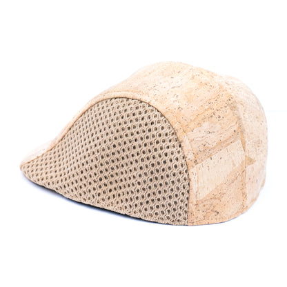 Natural Cork Flat Cap L-1105-B