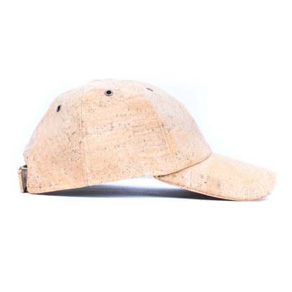 Eco-Friendly Cork Baseball Cap – Adjustable Fit L-1104