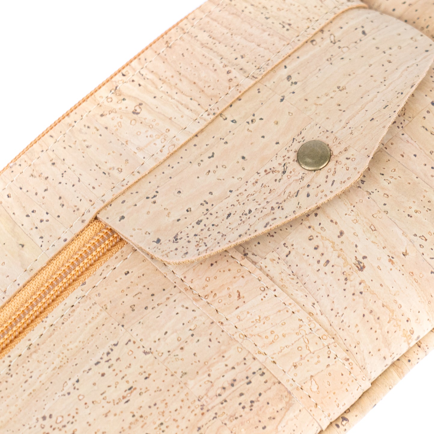 Cork Belt Bag with Interchangeable Strap - Vegan Leather Fanny Pack BAGP350A