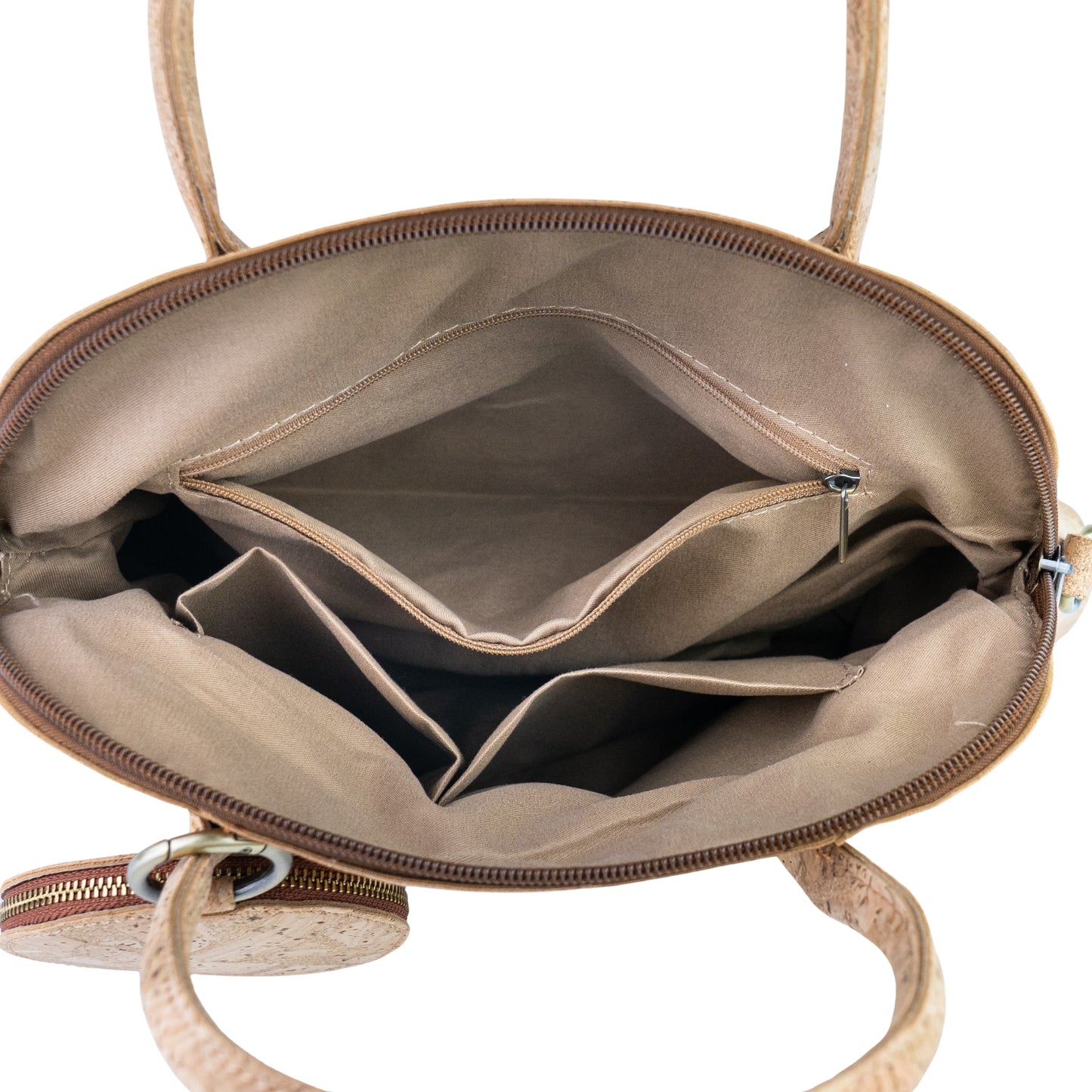 Cork Handbag with Coin Purse — BAGD-639