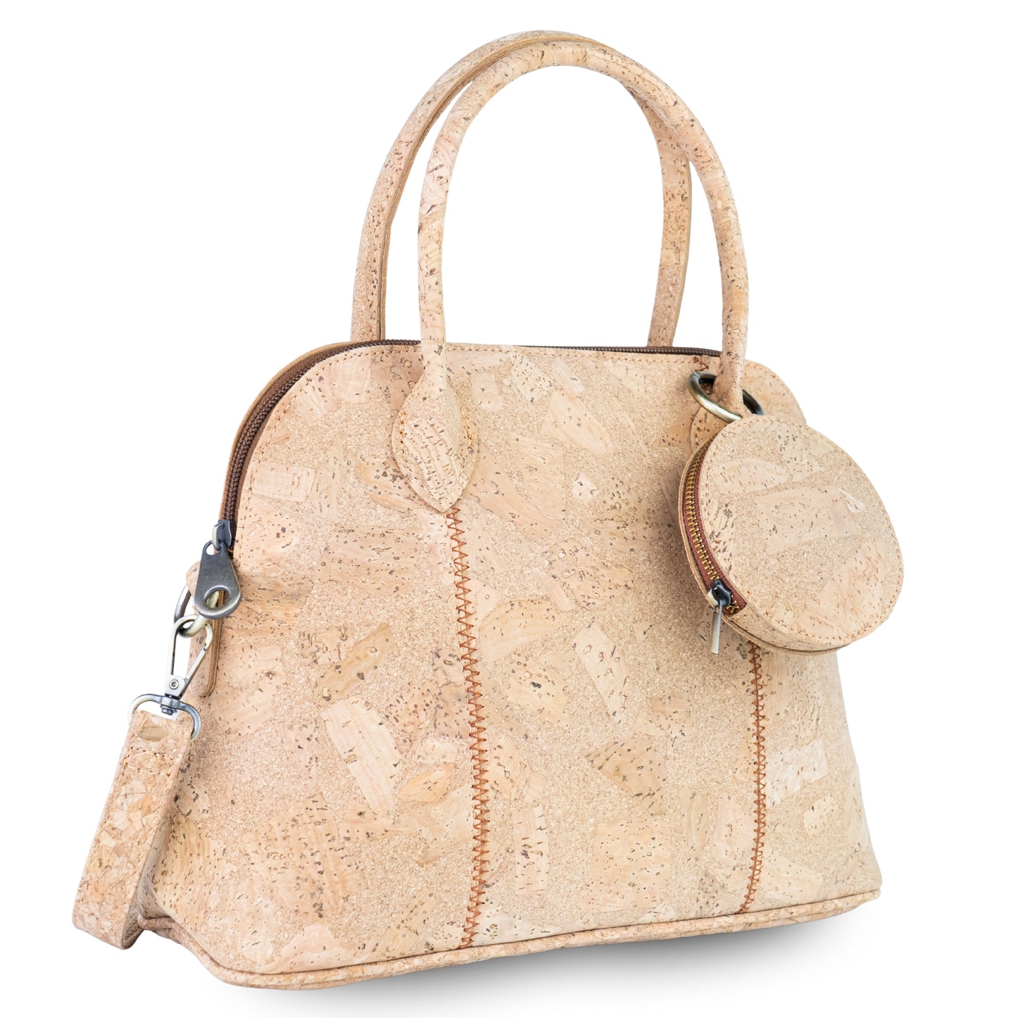 Cork Handbag with Coin Purse — BAGD-639