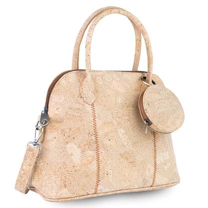 Cork Handbag with Coin Purse — BAGD-639